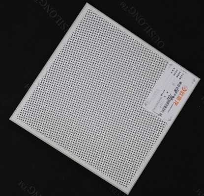 Perforowany lub zwykły biały aluminium / klip GI w płytkach sufitowych ze ściętą krawędzią