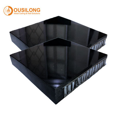 Czarny / kamienny wodoodporny aluminiowy panel o strukturze plastra miodu do basenów
