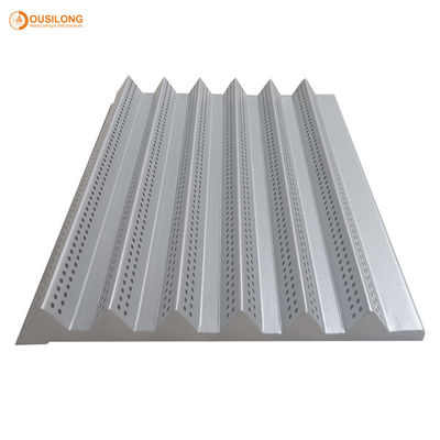 Trwałe, zmywalne aluminiowe panele ścienne, perforowane panele metalowe z blachy falistej