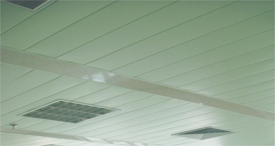 Prosta / fazowana krawędź w kształcie litery S Aluminiowa listwa sufitowa w kolorze RAL Na lotnisko