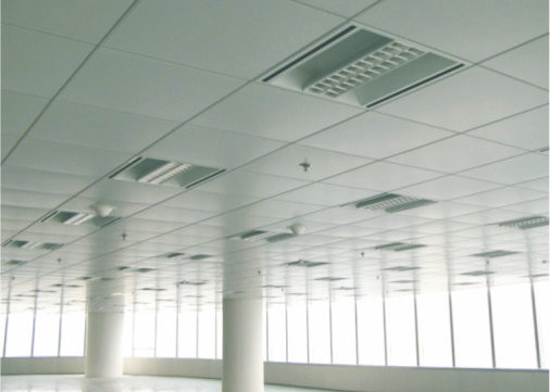 dworzec kolejowy Perforowany Lay In Ceiling Tiles Square Z aluminium, 350mm * 350mm