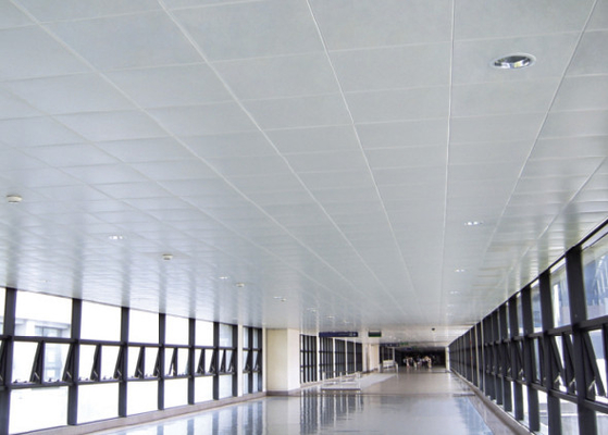 Metalowe przednie perforowane aluminiowe płyty akustyczne do sufitów 12 x 12 Sufitowe, SGS