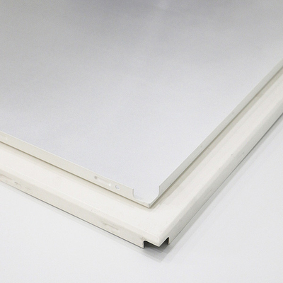 Komercyjne aluminiowe puste perforowane płytki sufitowe Aluminiowy podwieszany fałszywy klips w panelu do pochłaniania dźwięku