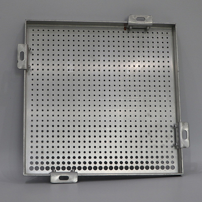 600x600 Zawieszone metalowe panele ścienne z aluminium Odporność na warunki atmosferyczne