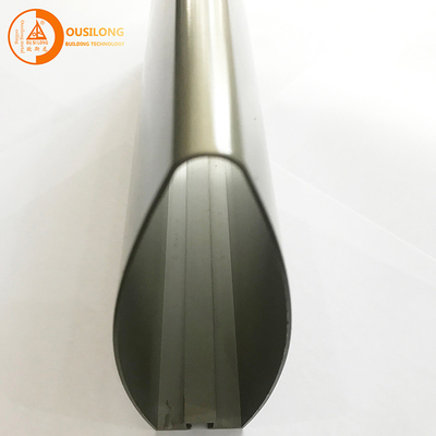Komercyjny aluminiowy sufit przegrody o grubości 1,2 mm PVDF Spray Bullet Shape