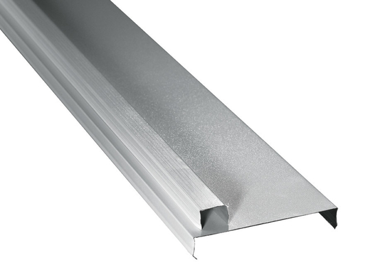 Prosta i strukturalna listwa aluminiowa Liniowy sufit, odporność na korozję i ścieranie