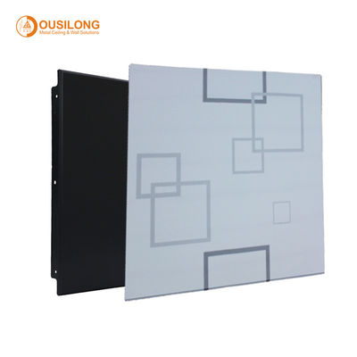 Perforowany metalowy panel sufitowy 600 x 600 Kwadratowy aluminiowy klips w płytce sufitowej