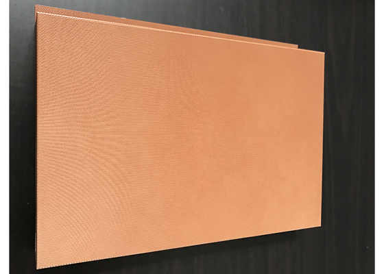 Komercyjne panele sufitowe w kształcie haka w kształcie h z kompozytem z aluminiowym rdzeniem o strukturze plastra miodu
