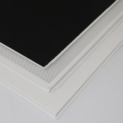 0.7mm Grubość metalowych paneli sufitowych Standard Hollow / CNC Perforated Pattern