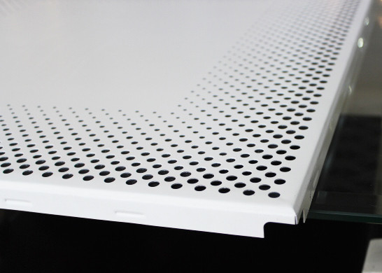Aluminiowy perforowany metalowy panel sufitowy / okrągły panel do wykrawania otworów