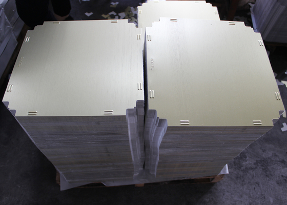 Klip Sufitowy panel aluminiowy / ozdobny spadek sufitowy Tegular