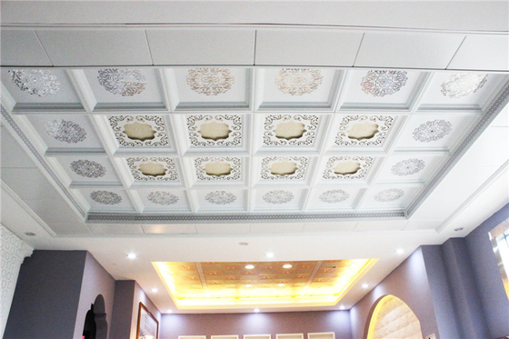 0,6 mm aluminiowe panele sufitowe do dekoracji salonu
